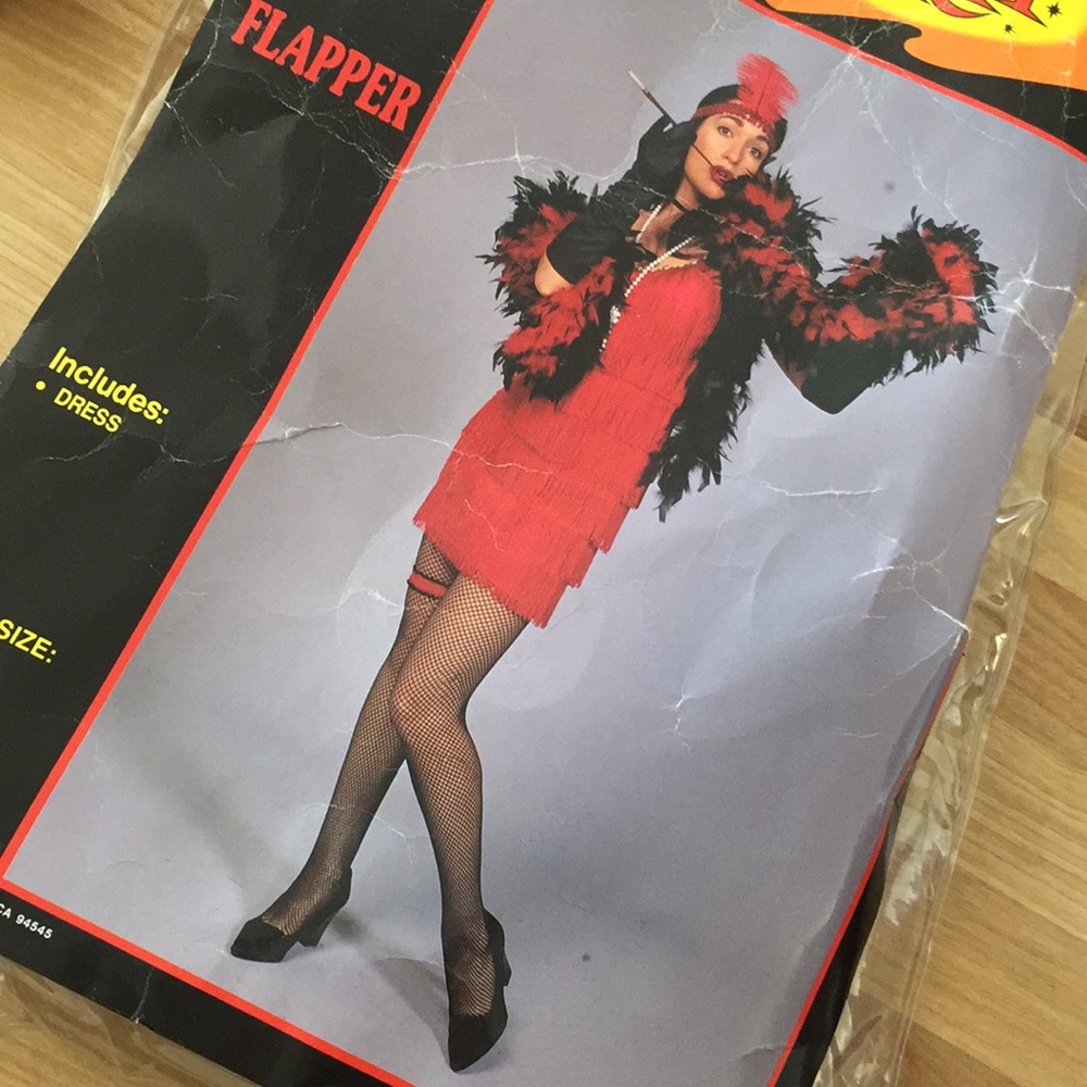 Spirit Halloween costume flapper